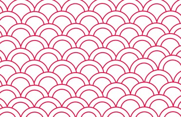 seamless pattern with wave, scallop pattern, red pattern, red background, pattern, abstract background, abstract pattern, scale, abstract pattern with circles, red wallpaper, scales, fish