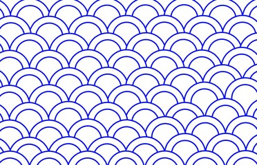 seamless pattern with wave, scallop pattern, blue pattern, blue background, pattern, abstract background, abstract pattern, scale, abstract pattern with circles, blue wallpaper, scales, fish