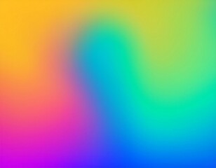 Obraz premium Multiple color flow abstract background grainy texture effect web banner header poster design etc.