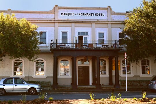 The victorian Marquis of Normanby Hotel pof Carterton, New Zeland