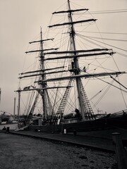 Old sailing ship