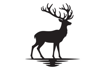 Deer Silhouette Vector