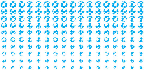 polka-dotted monochrome pattern background