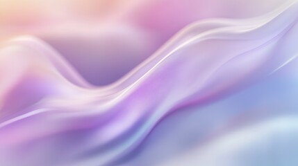 Fototapeta premium Abstract background with soft pastel colors, fabrics in the form of waves.