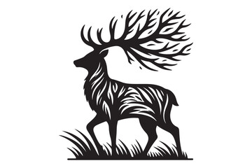 Deer Silhouette Vector