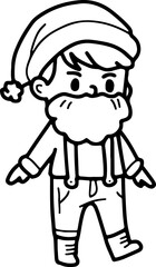 stocking, cozy, kids, sticker, candle, holly, gift, decoration, element, tree, collection, christmas, background, icon, cute, design, set, cartoon, print, illustration