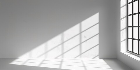 Fototapeta premium empty white room