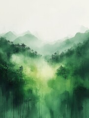 Obraz premium background with a tree