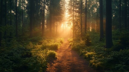 Fototapeta premium Stunning 8K Nature Scene Capturing the Most Beautiful Landscape Ever Seen, Showcasing Pristine Wilderness, Majestic Mountains, Lush Forests, Serene Lakes, and Vibrant Flora in Unparalleled Detail