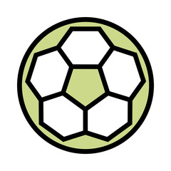 Obraz premium Soccer ball icon
