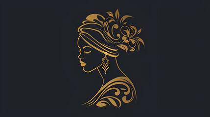 Creative colorful long hair style, creative mind and matellic colours explosion
