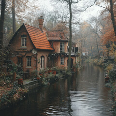 wasser, landschaft, herbst, see, fluss, natur, fluß, spreeald, brandenburg, deutschland, urlaub, ausflugsziel, burgk, vetschau, lübbenau, lübben, grachten, fließ, fließe, stacken, kahn, fahren, baum, 