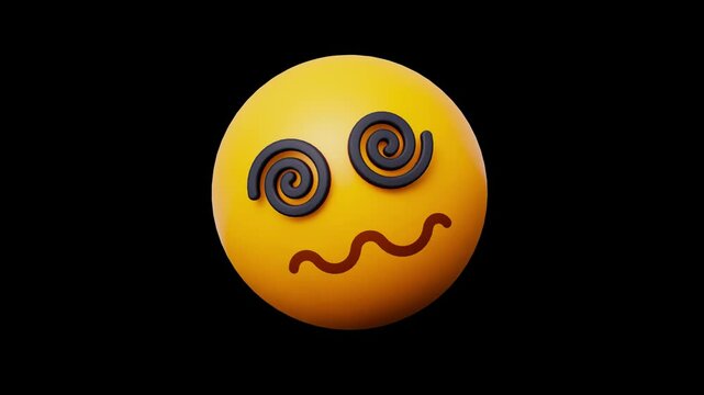 Dizzy Emoji animation