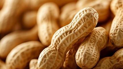 Close-Up of Shelled Peanuts