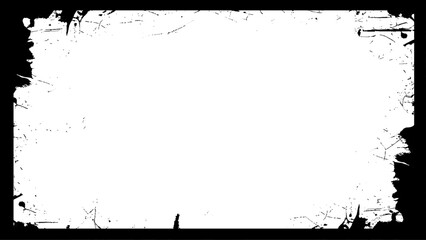 Abstract grunge frame. Grunge border frame. Vector distress frame. vector template