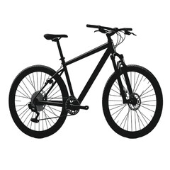 Obraz premium Silhouette bicycle vector