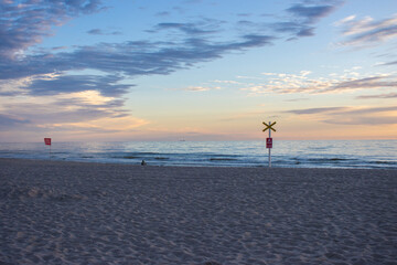 Sonnenuntergang in Wenningstedt Sylt