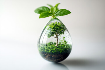 Global Environment Encased in Water, A Call for Sustainability