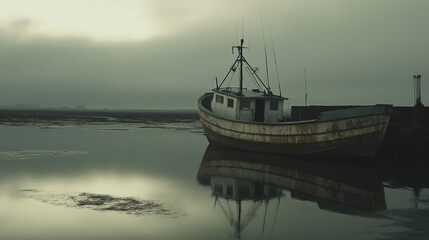 Obraz premium Cinematic film look with muted hues