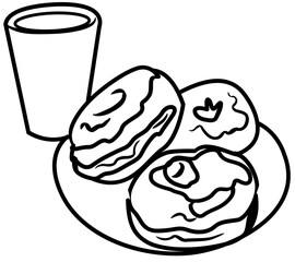 morning breakfast menu outline