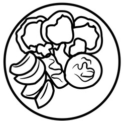 morning breakfast menu outline