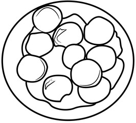 morning breakfast menu outline