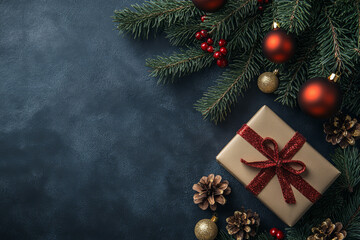 Christmas Morning Gifts, A Festive Background
