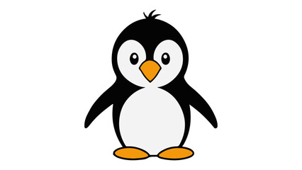 cute penguin vector simple illustration sign/symbol/icon