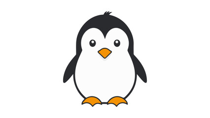 cute penguin vector illustration sign/symbol/icon