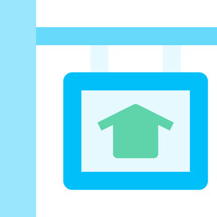 sign flat icon