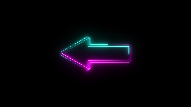 
A left directional arrow typically features a straight horizontal line pointing to the left with a triangular arrowhead at the end. The design is simple, clear, and universally recognized.