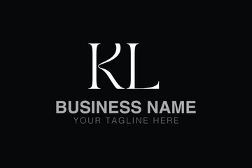 KL K kl initial logo | initial based abstract modern minimal creative logo, vector template image. luxury logotype logo, real estate homie logo. typography logo. initials logo