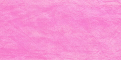 Pink plastic bag texture background. White Romantic Pastel Watercolor. paper texture background. Cloud or cotton candy style.  A Crumpled Paper Background for Design. top view , flat lay.