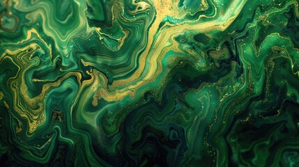 Obraz premium Close up of fluid art