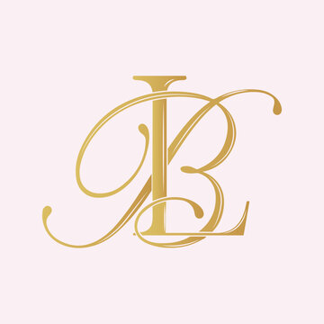 BL,LB, logo BL, Letter BL,monogram BL, vector, logo, Wedding Monogram Initials, Wedding Logo,Wedding Monogram,Logo Design