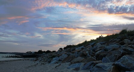 Coucher de soleil sur l'ile de Noirmoutier (juillet 2024) 