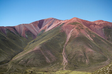 Fototapeta premium Montañas y colores