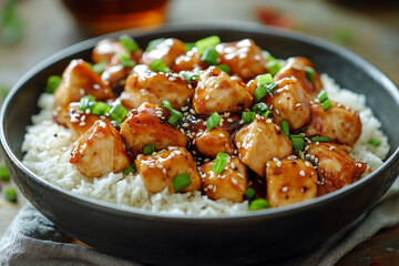 rice with chicken