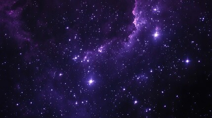 Fototapeta premium dark lavender starfield, constellation Gemini, dark lavender, dark purple, dark violet