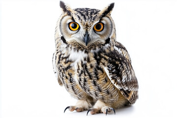 Obraz premium Owl isolated on white background