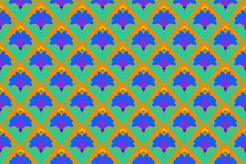 seamless pattern with shapes