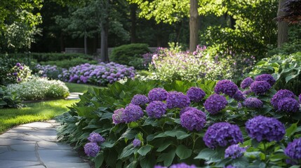 A Pathway Through a Lush Garden