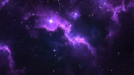 Obraz premium dark plum starfield constellation Leo dark plum dark purple dark violet