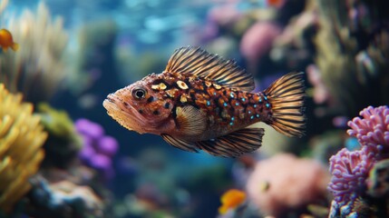 Obraz premium Colorful Fish in a Coral Reef