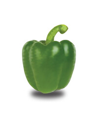 Capsicum, green bell pepper