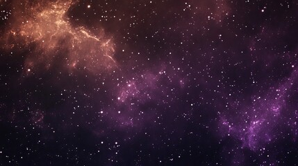 Obraz premium dark sienna starfield, constellation Libra, dark sienna, dark purple, dark violet