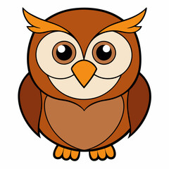  Owl Vector Icon Logo Cartoon Illustrations