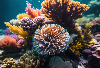 Obraz premium coral reef with fish