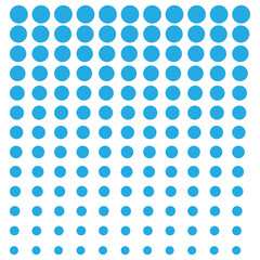 Dots pattern vector. Polka dot background. Monochrome polka dots abstract background. Dot pattern print. Panorama view. Vector illustration