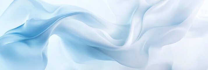 Fototapeta premium a white and light blue background with an abstract